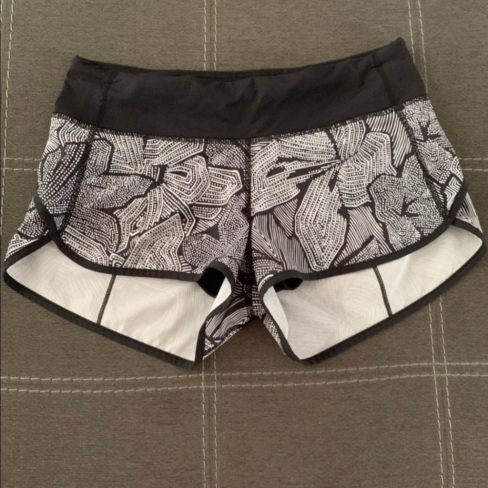 Lululemon speed shorts size 4